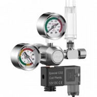 Selenoid Valfli Profesyonel Co2 Regülatör
