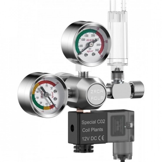 Selenoid Valfli Profesyonel Co2 Regülatör