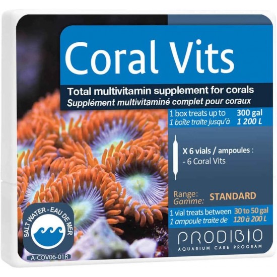 Prodibio - Coral Vits 6 pcs Prodibio - Coral Vits 6 pcs