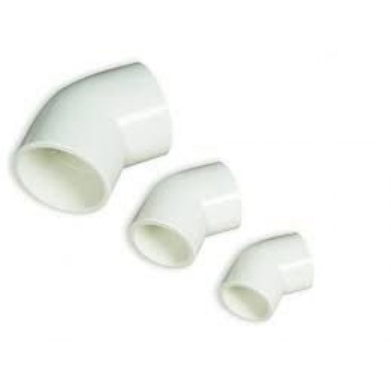 Royal Exclusiv - PVC 45° Elbow 40 mm White