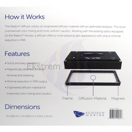 EcoTech Marine - Radion - XR15 G5-G6 Diffuser