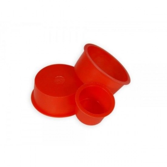Royal Exclusiv - PVC Cover Cap 40 mm Red