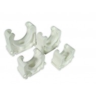 Royal Exclusiv - PVC Pipe Clamp 32 mm White