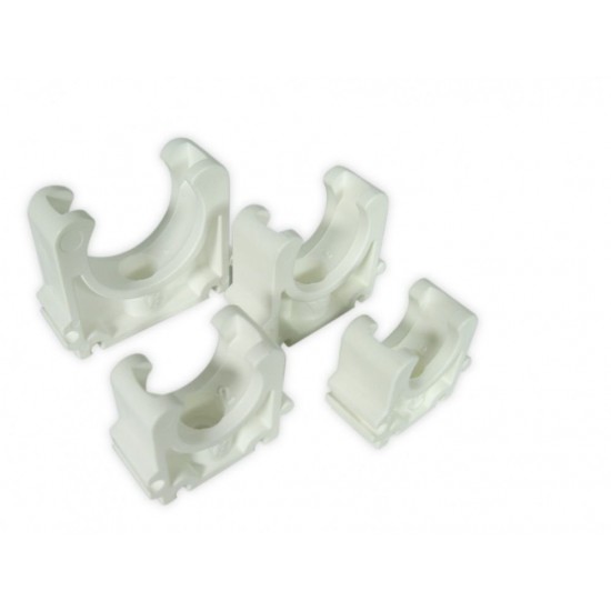 Royal Exclusiv - PVC Pipe Clamp 32 mm White