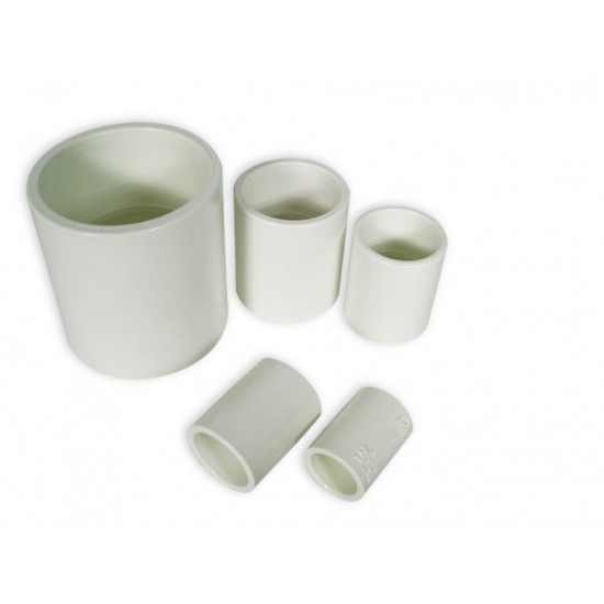 Royal Exclusiv - PVC Pipe Socket / Bushing 25 mm White